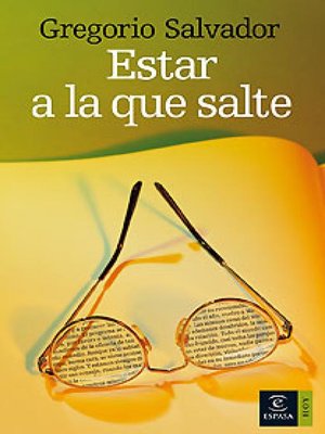 cover image of Estar a la que salte